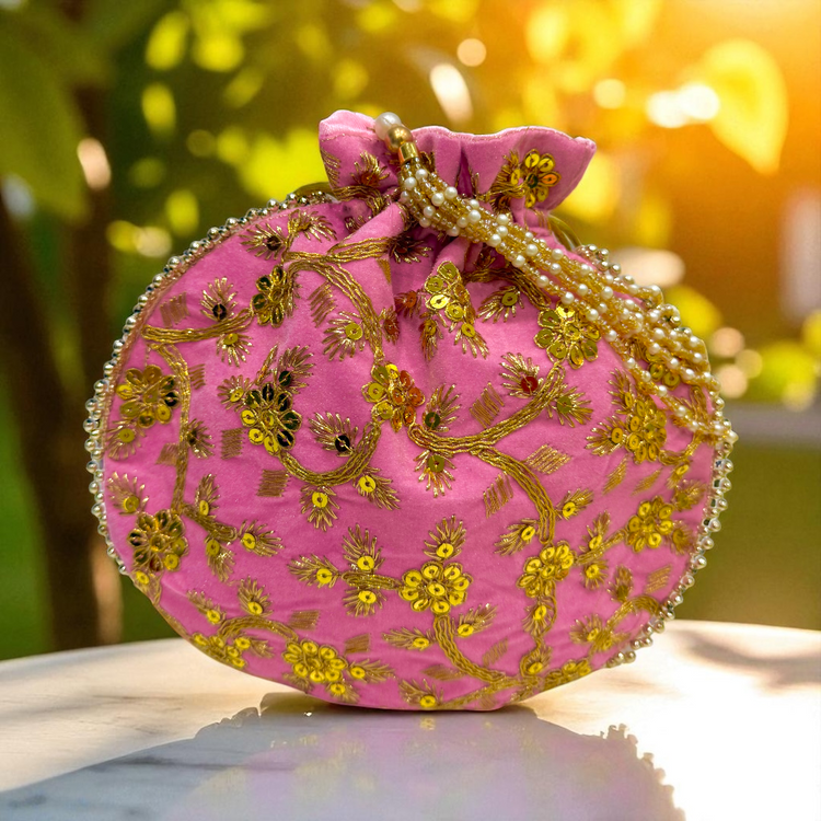 COLOURFUL POTLI BAGS