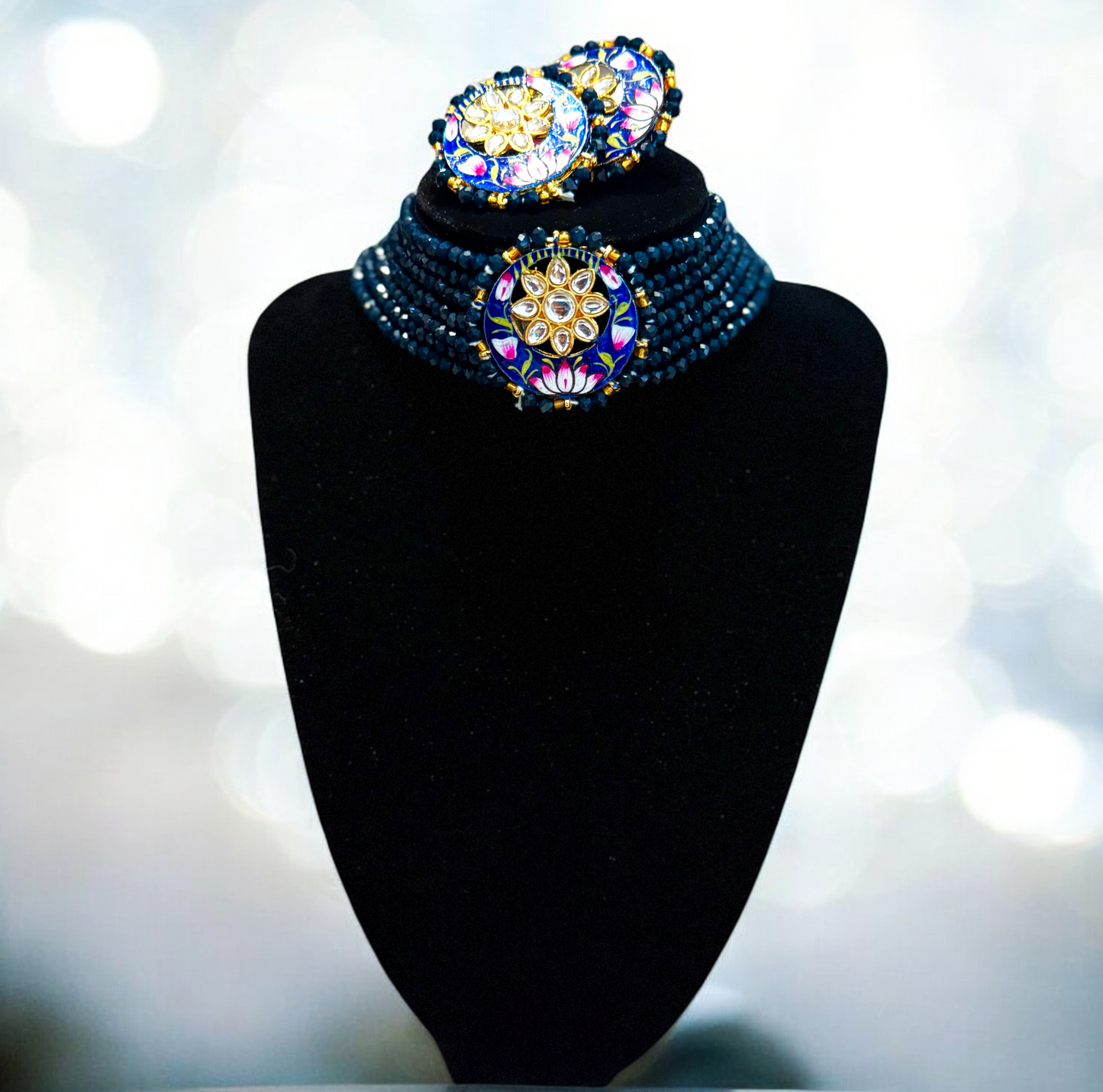 Meenakari Choker Set