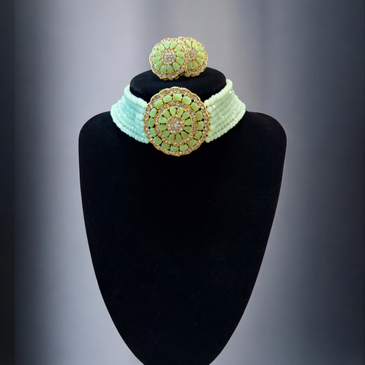 Mint Classic Choker Set