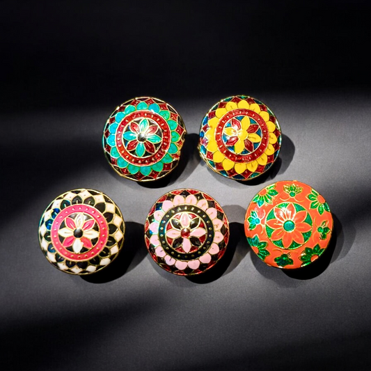 Meenakari Rings