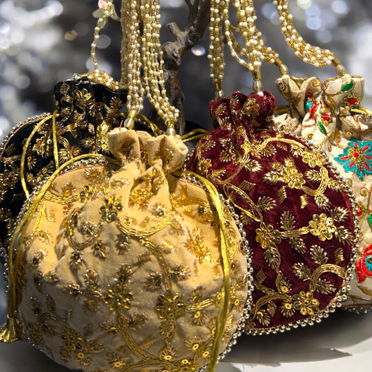 Gold Potli Bag