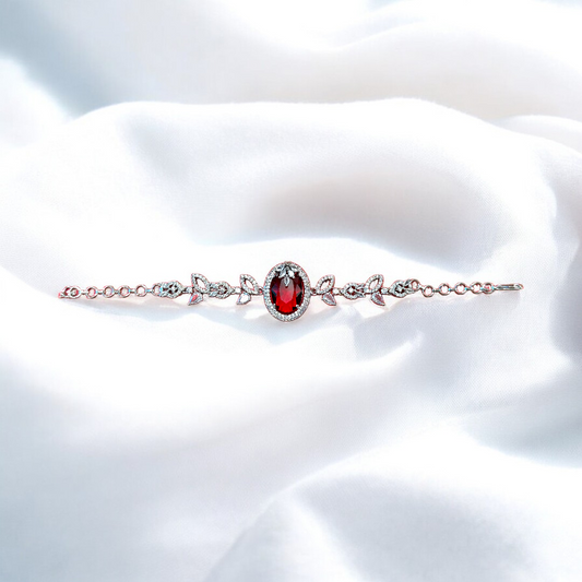 Oval Crystal Bracelet