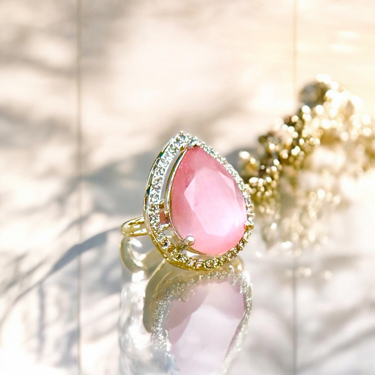 Pink Gemstone Ring